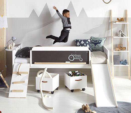 High Sleeper Learn and Play Bed