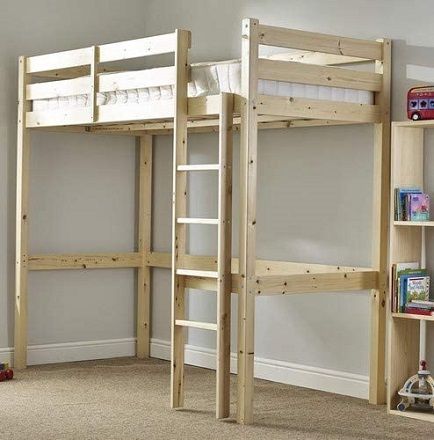 Strictly Beds and Bunks - High Sleeper, 3ft Single