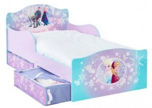 Disney Frozen Toddler Bed with storage