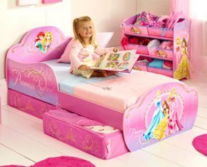 disney princess bed with storage