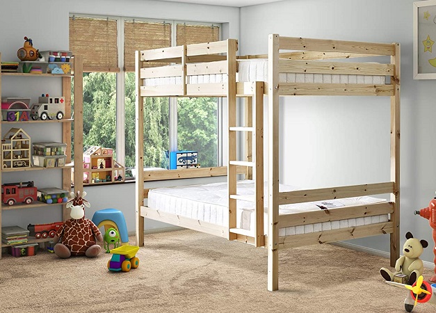 Everest Classic Bunk Bed (4ft 6 Double), by Strictly Beds and Bunks