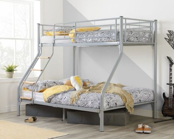Nexus Metal Single Over Double Bunk Bed