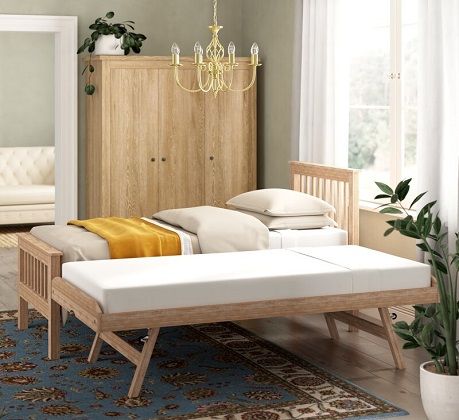 Guest Bed with Trundle, by Brayden Studio