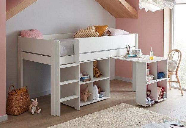 mid sleeper storage bed