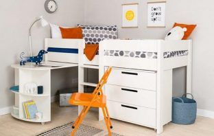 Best Mid Sleeper Beds with Desk – Perfect for Studying & Sleeping best mid sleeper with desk stompa