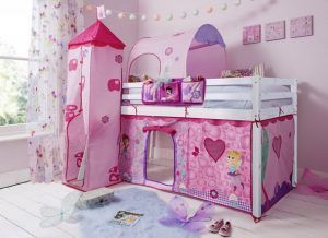 Moro Cabin Bed Midsleeper with Fairies Package