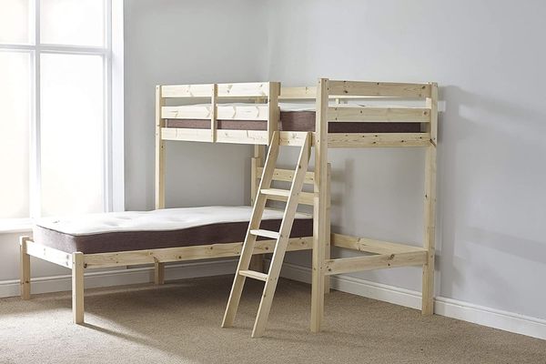 Mandoline L-Shaped Bunk Bed, by Strictly Beds and Bunks